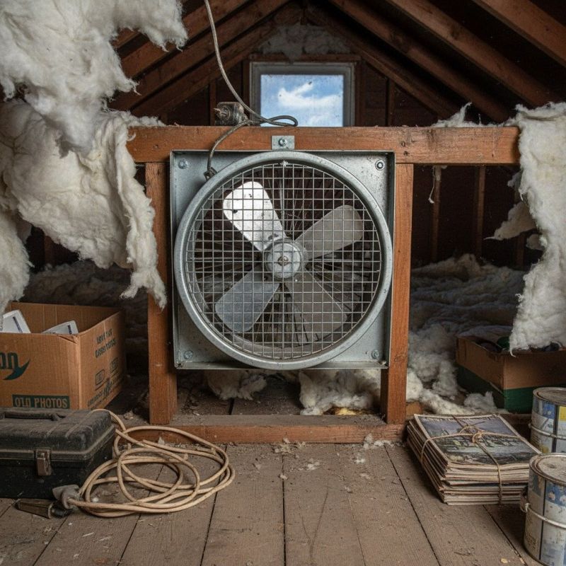 Attic Fan Installation in Provo, UT